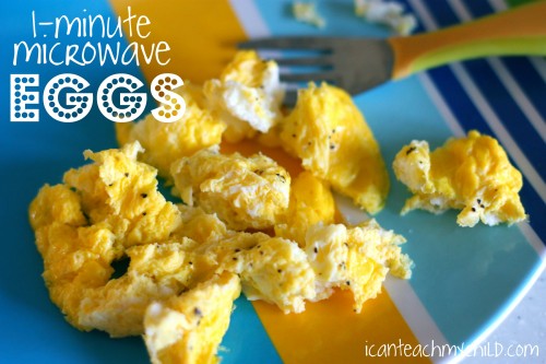 microwave scrambled eggs